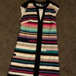 Multi color dress by laundry. Good shape!